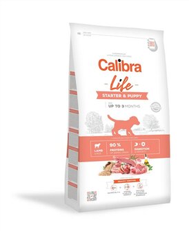 Calibra Life Canine Starter And Puppy Lamb 750g