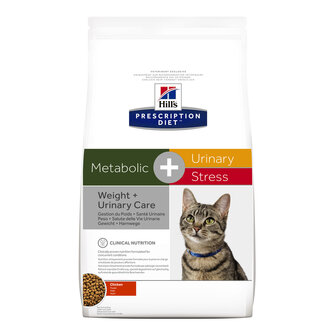 Hill&#039;s Prescription Diet Metabolic+Urinary Stress Feline (Chicken) 1,5 kg
