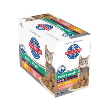 Hill&#039;s Science Plan Feline Adult Perfect Weight 12x85 gr
