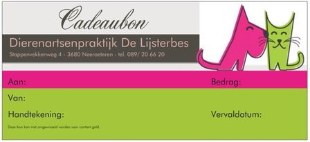 Cadeaubon - &euro;50.00