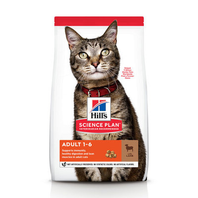 Hills SP Feline Adu Lamb + Rice 1,5kg