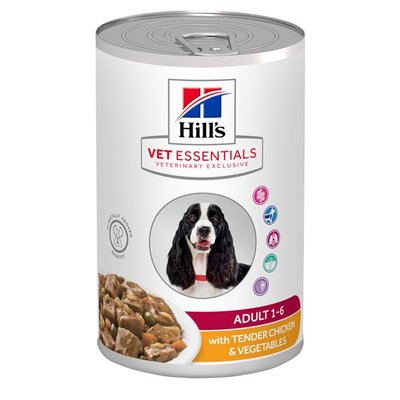 Hills Vetess Canine Adult Chicken + Vegetable 12x363gr