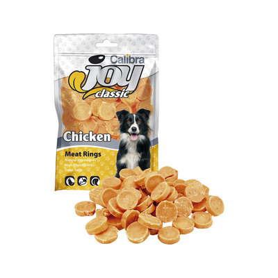 CALIBRA JOY CANINE CLASSIC RINGS CHICKEN 80G