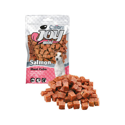 CALIBRA JOY CANINE MINI CUBE SALMON 70G