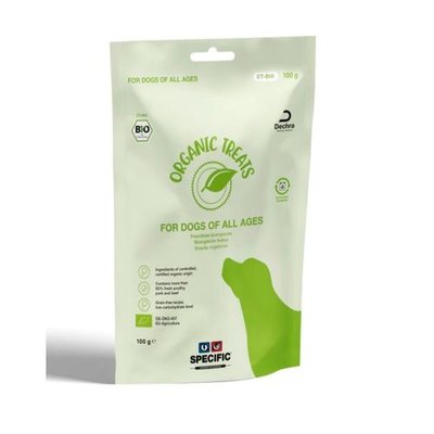 SPECIFIC CANINE CT-BIO ORGANIC TREATS 6X100G