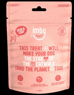 IMBY - DOG - SNACKS - SKIN AND COAT 100 GR