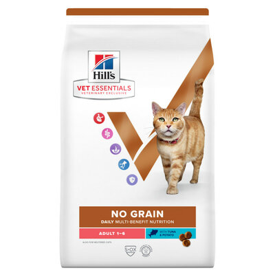Hills Vetess Feline Multibenefit No Grain Adult Tuna 1.5kg
