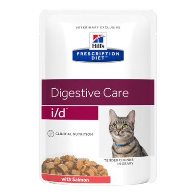 Hill's Prescription Diet i/d Feline (Salmon) 12x85 gr