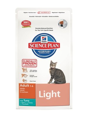 Hill's Science Plan Feline Adult Light Tuna 1,5 kg