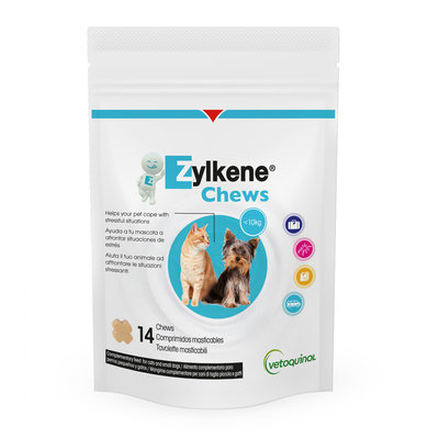 Zylkène 75mg Dog Small Breed/Cat (-10kg) 14 chews