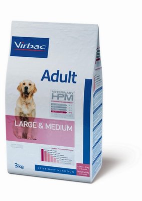 Virbac HPM Canine Adult Large/Medium Breed 3kg