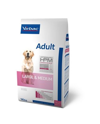 Virbac HPM Canine Adult Large/Medium Breed 16kg