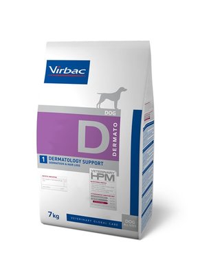 Virbac HPM Canine Dermatology Support D1 7kg
