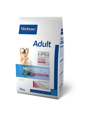 Virbac HPM Canine Neutered Adult Large/Medium Breed 12kg