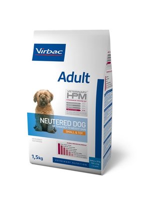 Virbac HPM Canine Neutered Adult Small Breed/Toy 1,5kg