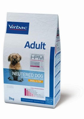 Virbac HPM Canine Neutered Adult Small Breed/Toy 3kg