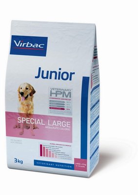 Virbac HPM Canine Special Large Junior 3kg