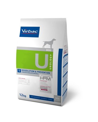 Virbac HPM Canine Urology Struvite Dissolution/Prevention U1 12kg