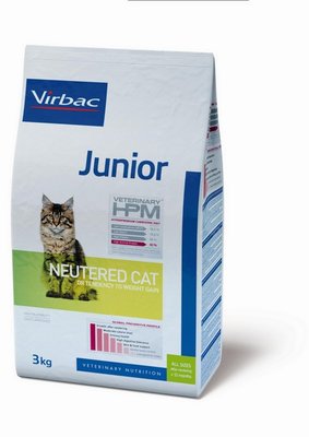 Virbac HPM Feline Neutered Junior 3kg