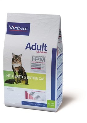 Virbac HPM Feline Neutered/Entire Adult Salmon 1,5kg