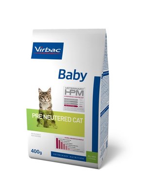 Virbac HPM Feline Pre Neutered Baby 0,4kg