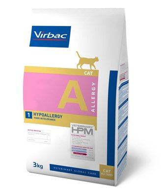 Virbac HPM Feline Hypo Allergy A1 3kg